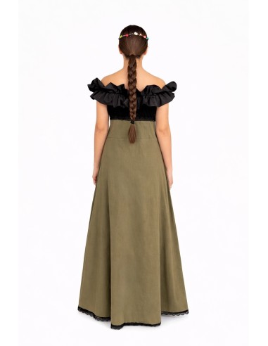 Costume medievale filatrice Agnes Nuovo